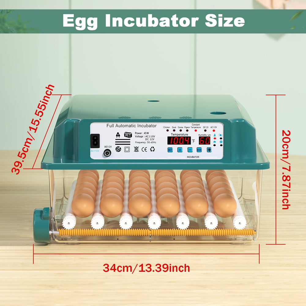 CoInceptus side access hatch open for easy egg loading and convenient maintenance