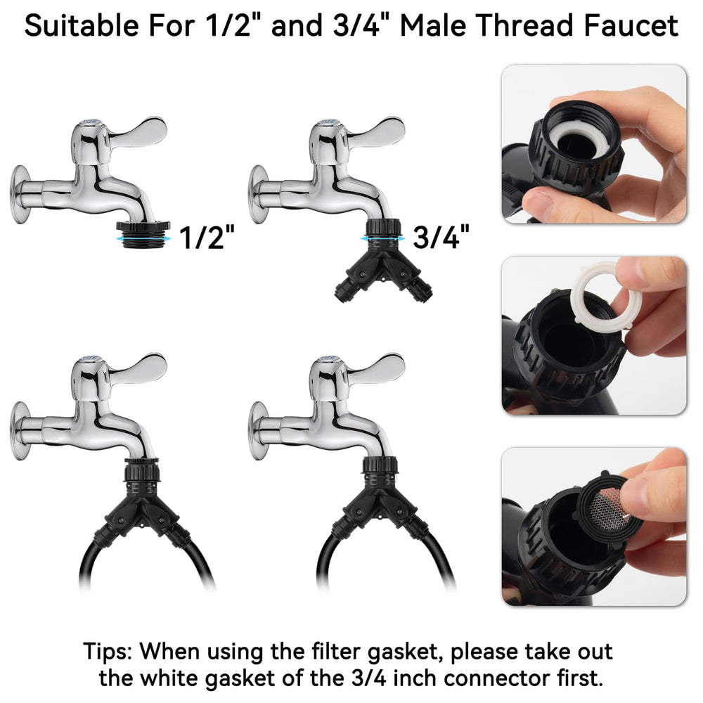 Cokacot tubing and parts beside hand showing true scale for planning runs