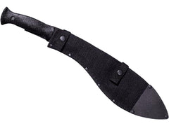 Cold Steel 97KMS kukri handle and Cor-Ex sheath highlighting secure grip and safe carry