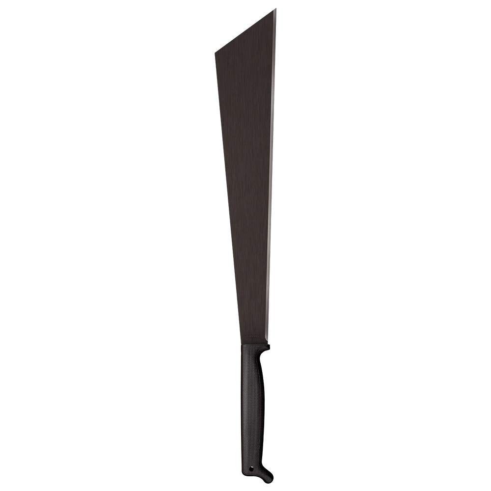 Cold Steel ATC blade close-up highlighting 1055 carbon steel and matte finish