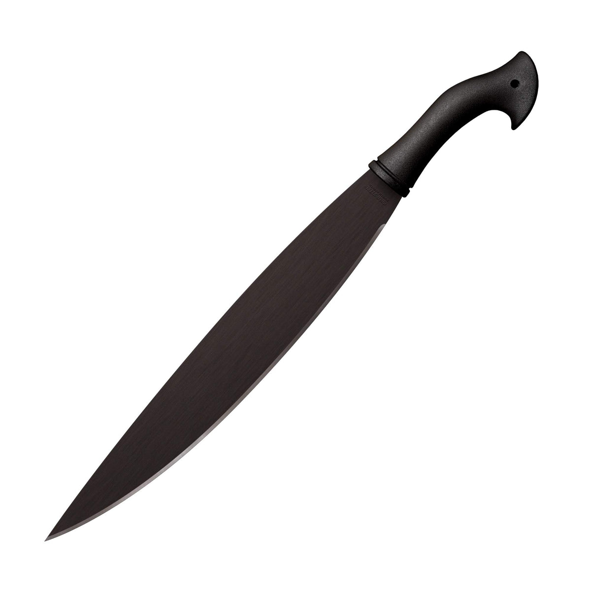 Cold Steel Barong front view showing blade and sheath for durable outdoor cutting