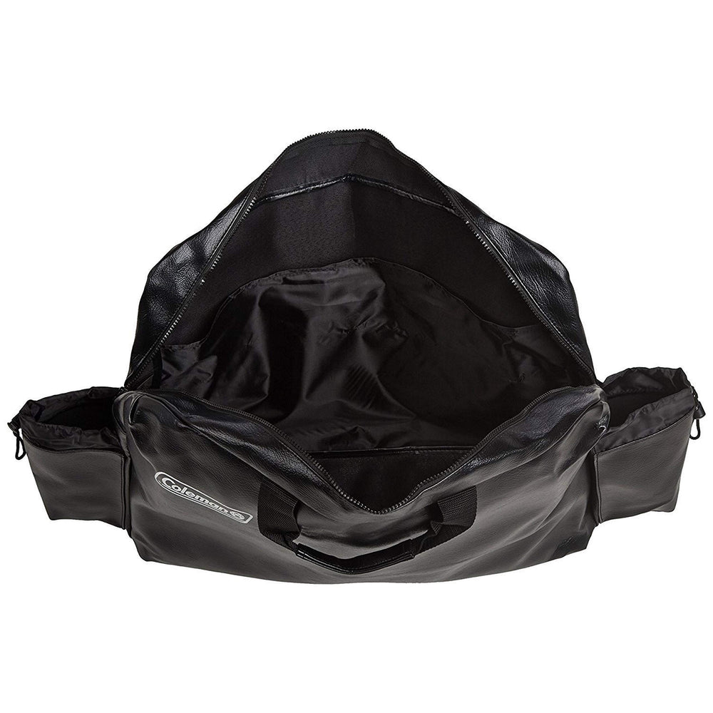 Coleman close-up of pvc-coated fabric highlighting durable protection
