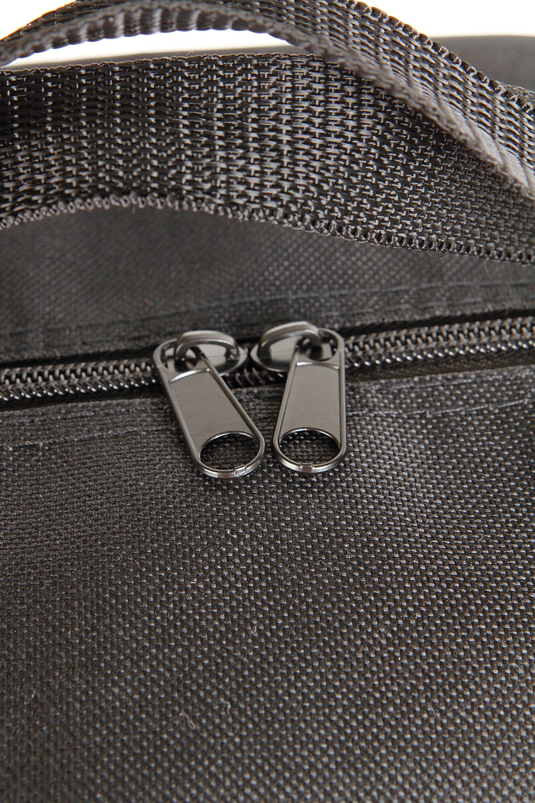 Coleman side pouches holding two propane cylinders for safe transport