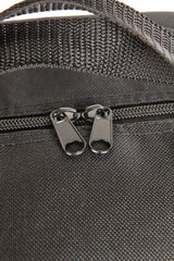 Coleman side pouches holding two propane cylinders for safe transport