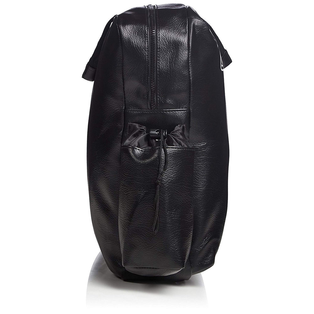 Coleman side pockets holding propane canisters for organized fuel storage