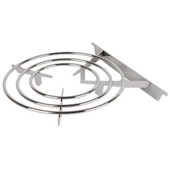 Coleman front view of Swaptop grate showing fit and stability benefit