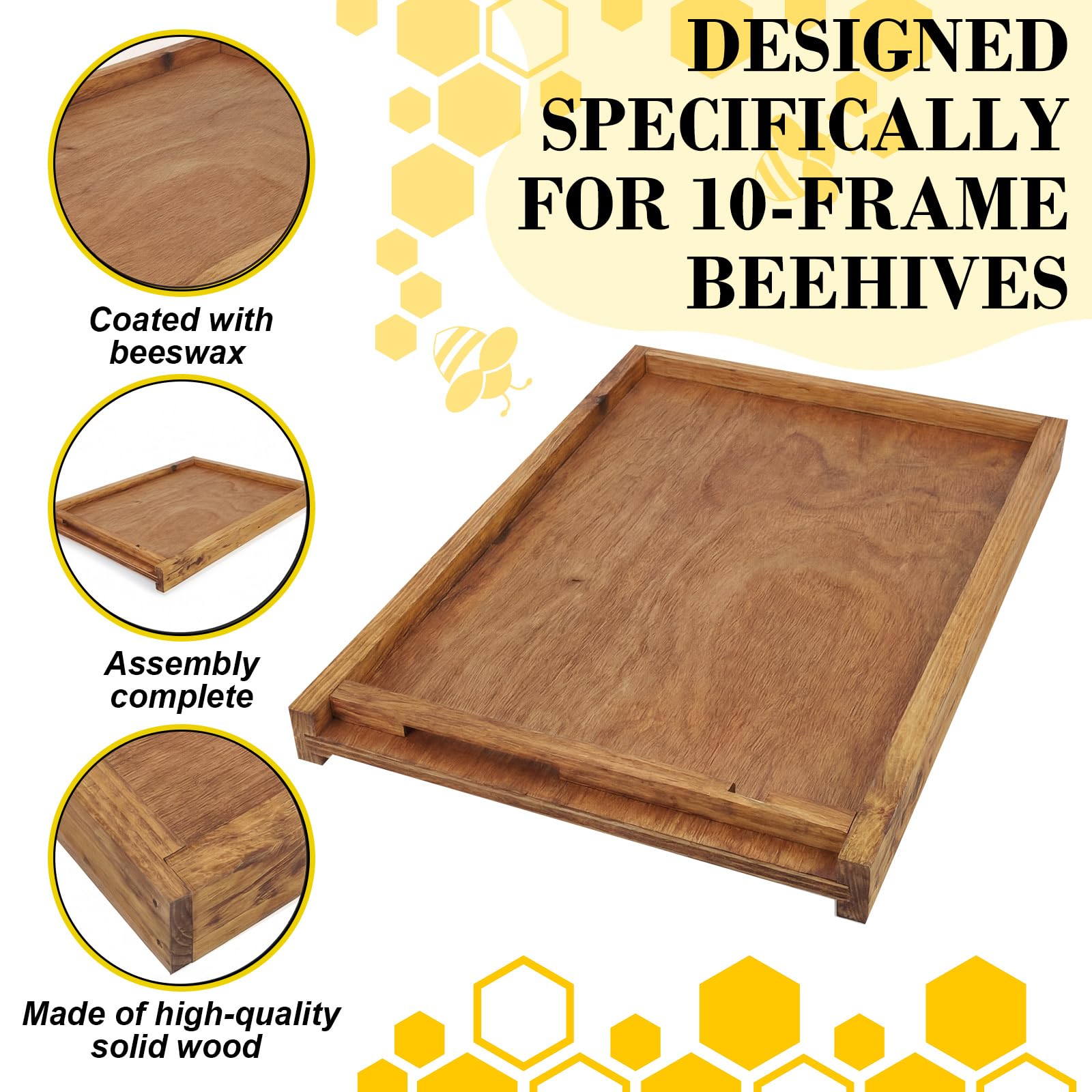 Colingmill detailed shot of wooden entrance reducer demonstrating easy traffic control