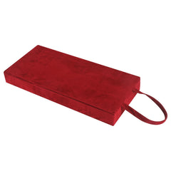 Colingmill front view kneeler showing burgundy plush finish and supportive shape
