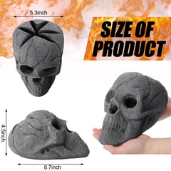 Colingmill skull side profile highlighting ceramic fiber texture and durability benefit