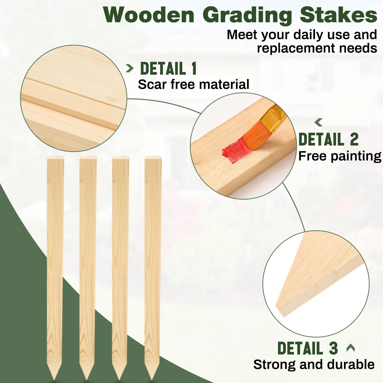 Colingmill stakes supporting tomato plants to prevent bending and breakage