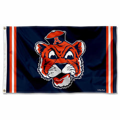 College Flags & Banners Co. front view showing Auburn flag and team pride benefits
