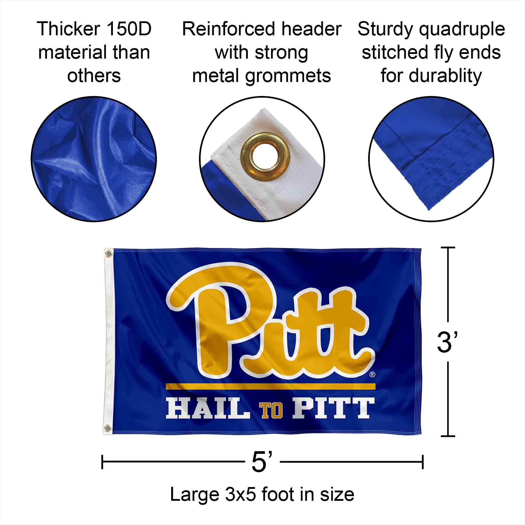 College Flags & Banners Co. metal grommets close-up for secure, durable mounting