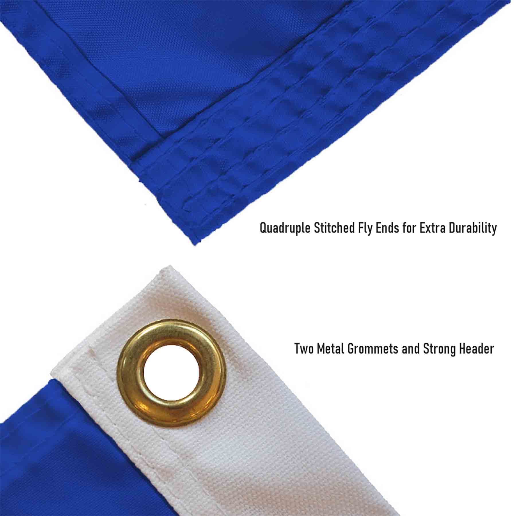 College Flags & Banners Co. flag hung indoors as wall banner offering room decor appeal
