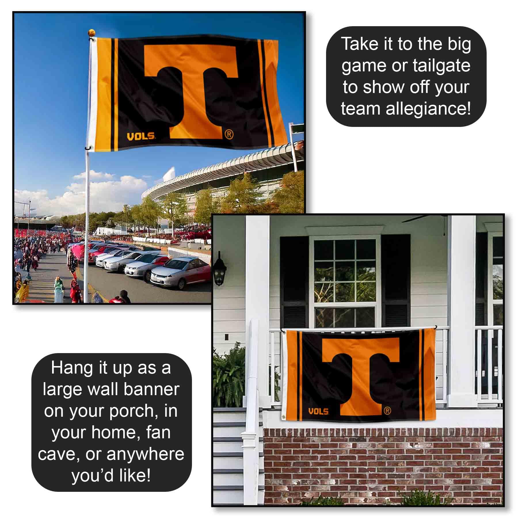 College Flags & Banners Co. fabric texture close-up showing 150d polyester strength and long-lasting finish