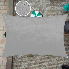 ColourTree CTADS14 front view showing grey rectangle canopy protecting patio