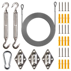 ColourTree kit laid out showing all hardware and benefit of complete set