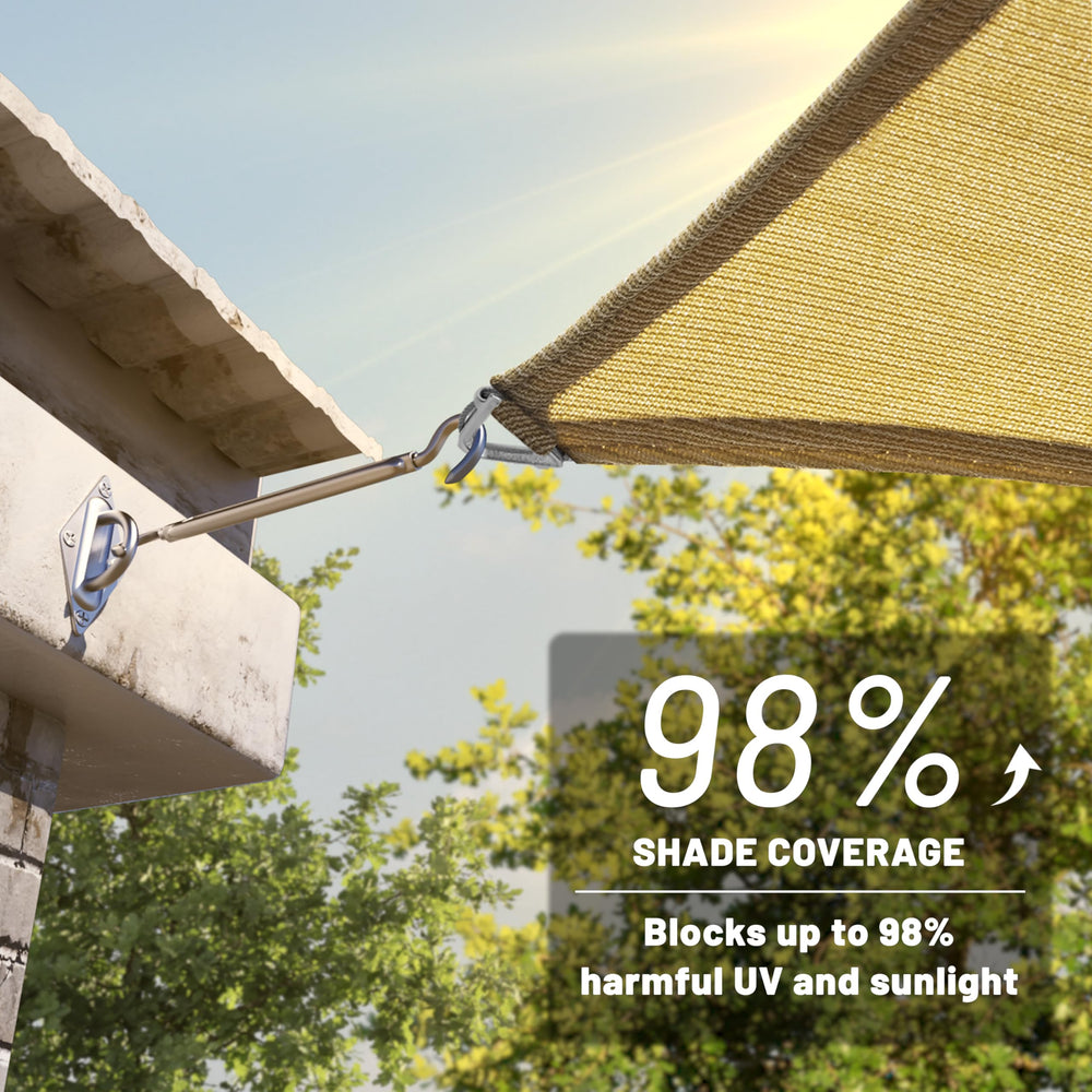 ColourTree poolside shade reducing sun exposure for swimmers and loungers