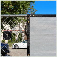 ColourTree reinforced stitched edge and rust-proof grommet for secure attachment