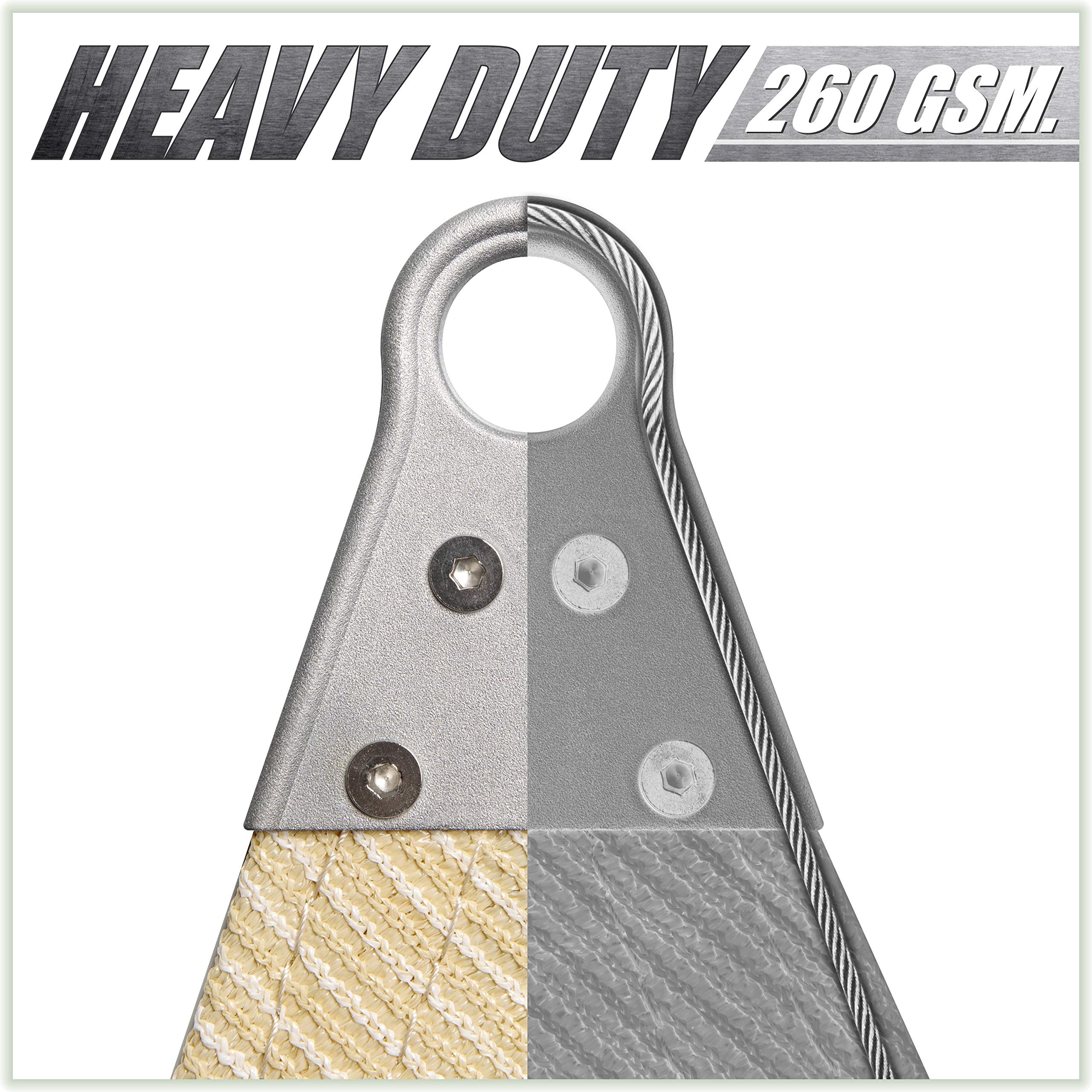 ColourTree stainless mounting ring and hardware showing corrosion-resistant strength