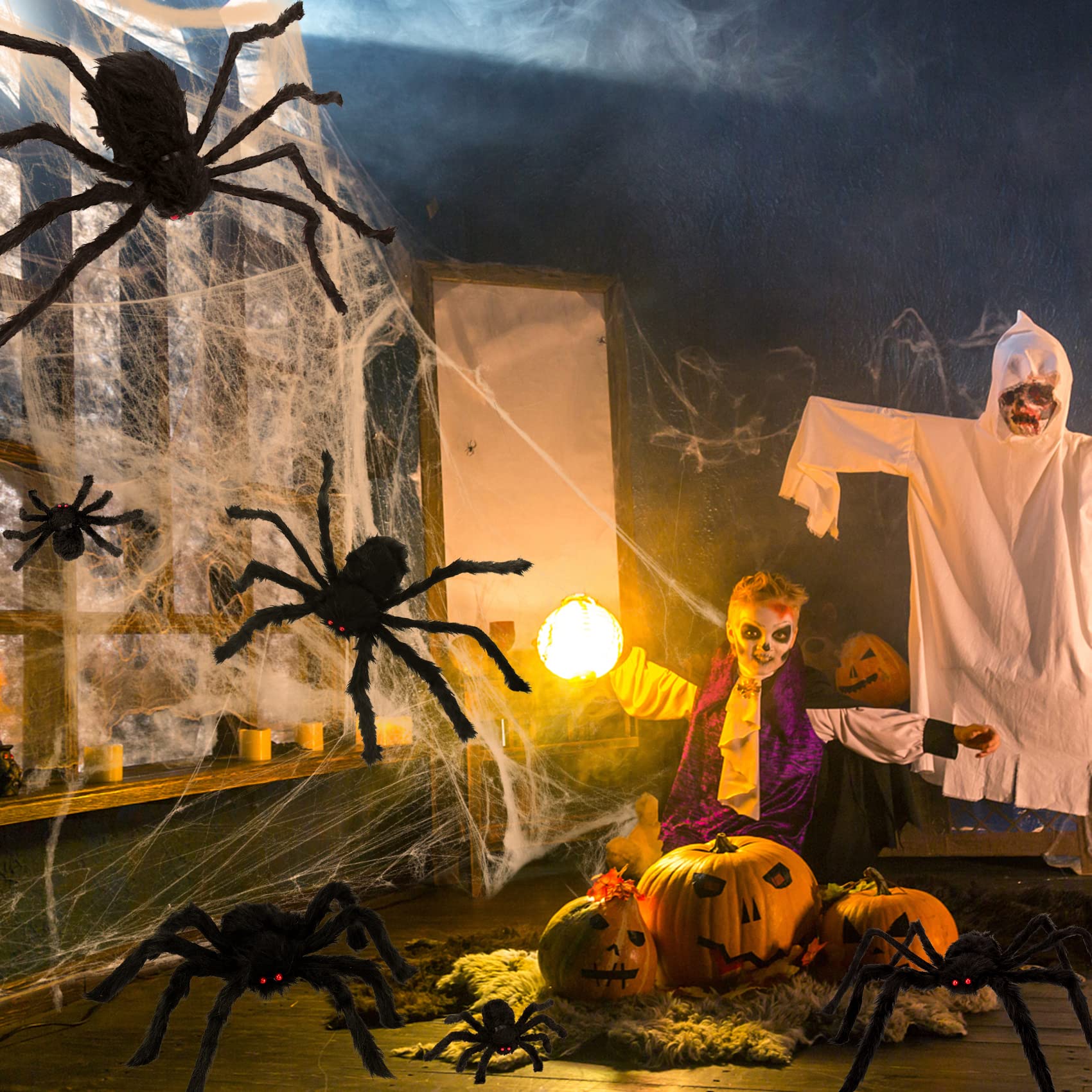 Colovis flexible spider legs bent to pose, offering versatile placement and realistic posture