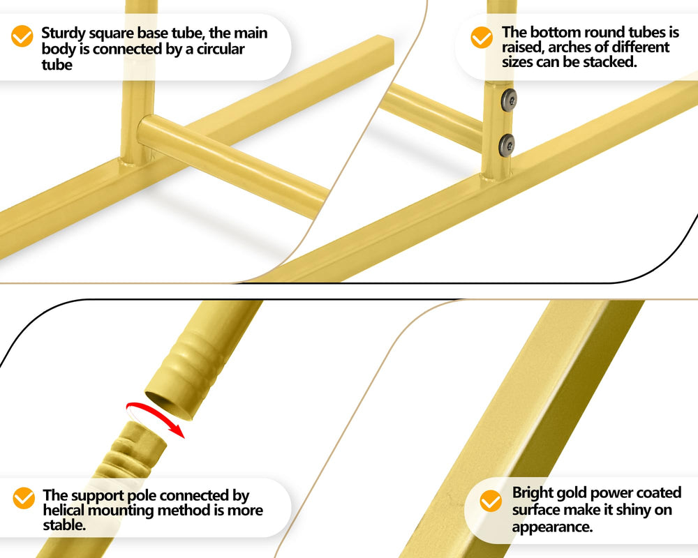 COLRASN close-up of curved joint highlighting easy snap assembly benefit