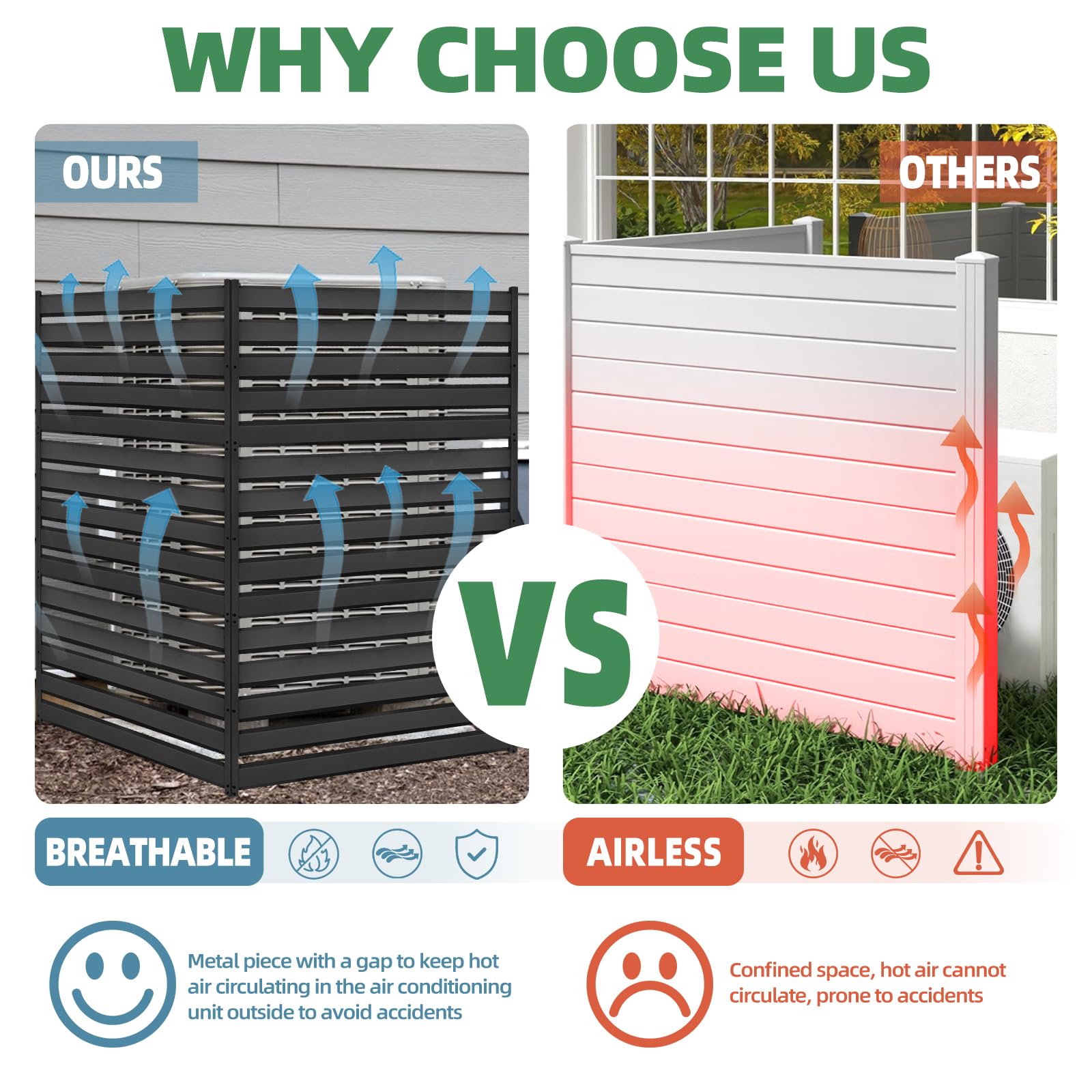 COLRASN panel next to 96-gallon trash can demonstrating full height coverage