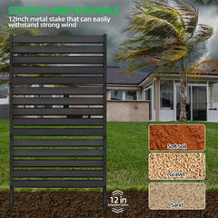 COLRASN thickened 12-inch stake detail for stable anchoring in soil