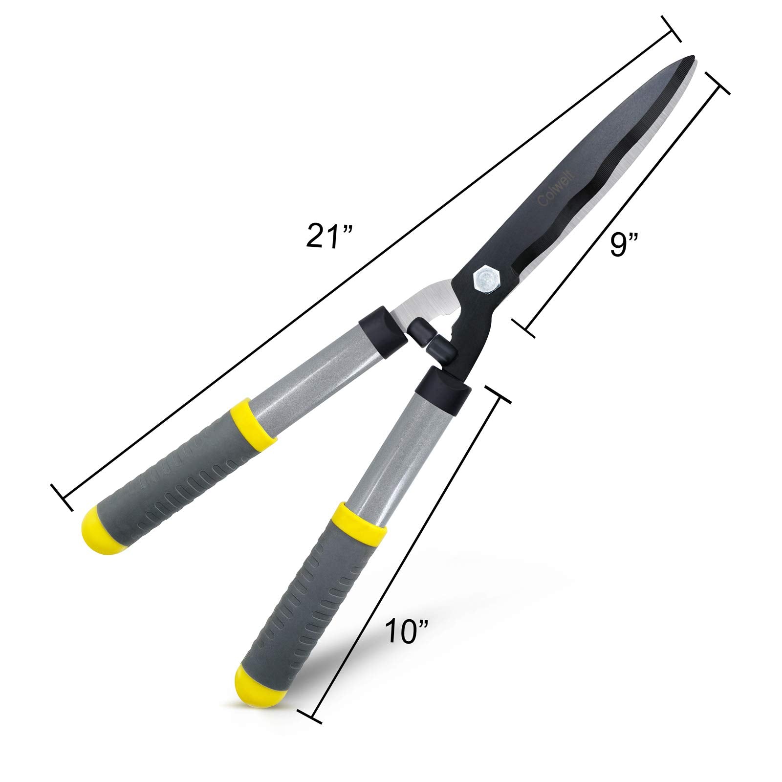 Colwelt blade edge with anti-stick coating for easier cleaning and longer use