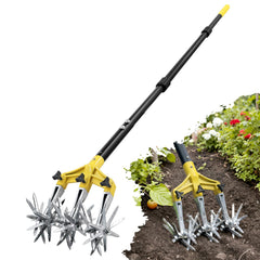 Colwelt cultivator front view showing full length and ergonomic design benefit