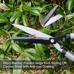 Colwelt full-length shears held for scale illustrating lightweight 1.8 lb ease