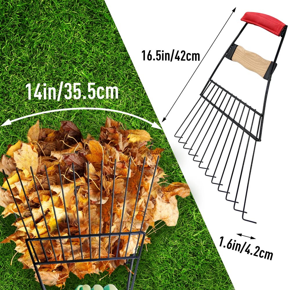 Colwelt scoops stored flat hanging in garage for convenient storage