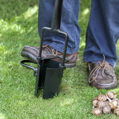 Colwelt serrated base close-up highlighting cutting teeth for easier penetration in compact soil