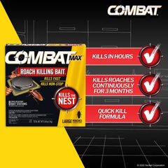 Combat Max single bait station top view highlighting placement and discreet profile