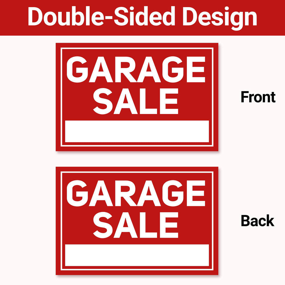 ComboJoy signs guiding visitors in driveway showing clear directional benefit