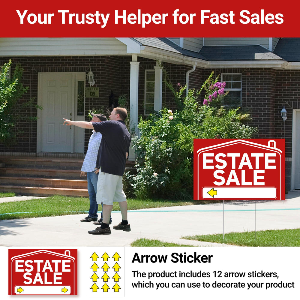ComboJoy signs installed along driveway guiding buyers and improving turnout