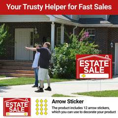 ComboJoy signs installed along driveway guiding buyers and improving turnout