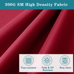 Comcaver close-up of outdoor fabric texture highlighting UV resistance and durability
