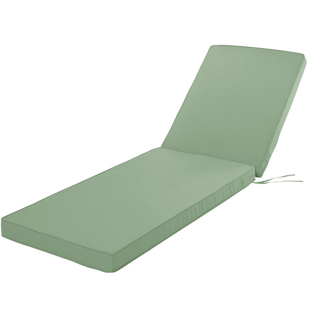 Comcaver cojín frontal mostrando diseño y color sage green, confort visible