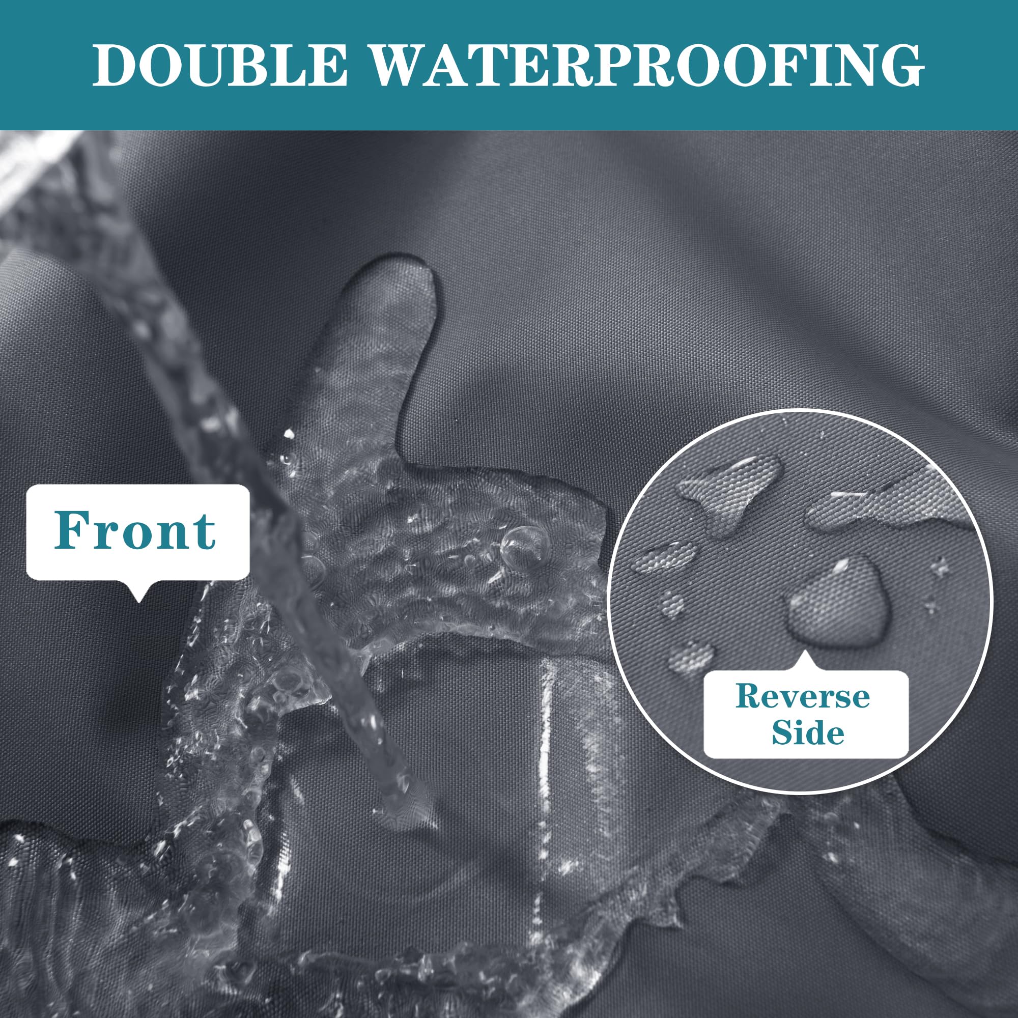 Comcaver foam cross-section showing 30D high-resilience sponge for lasting support