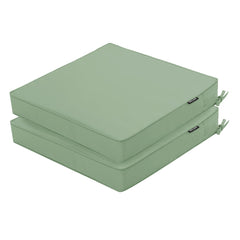 Comcaver front view of two cushions showing vibrant color and matching pair benefit
