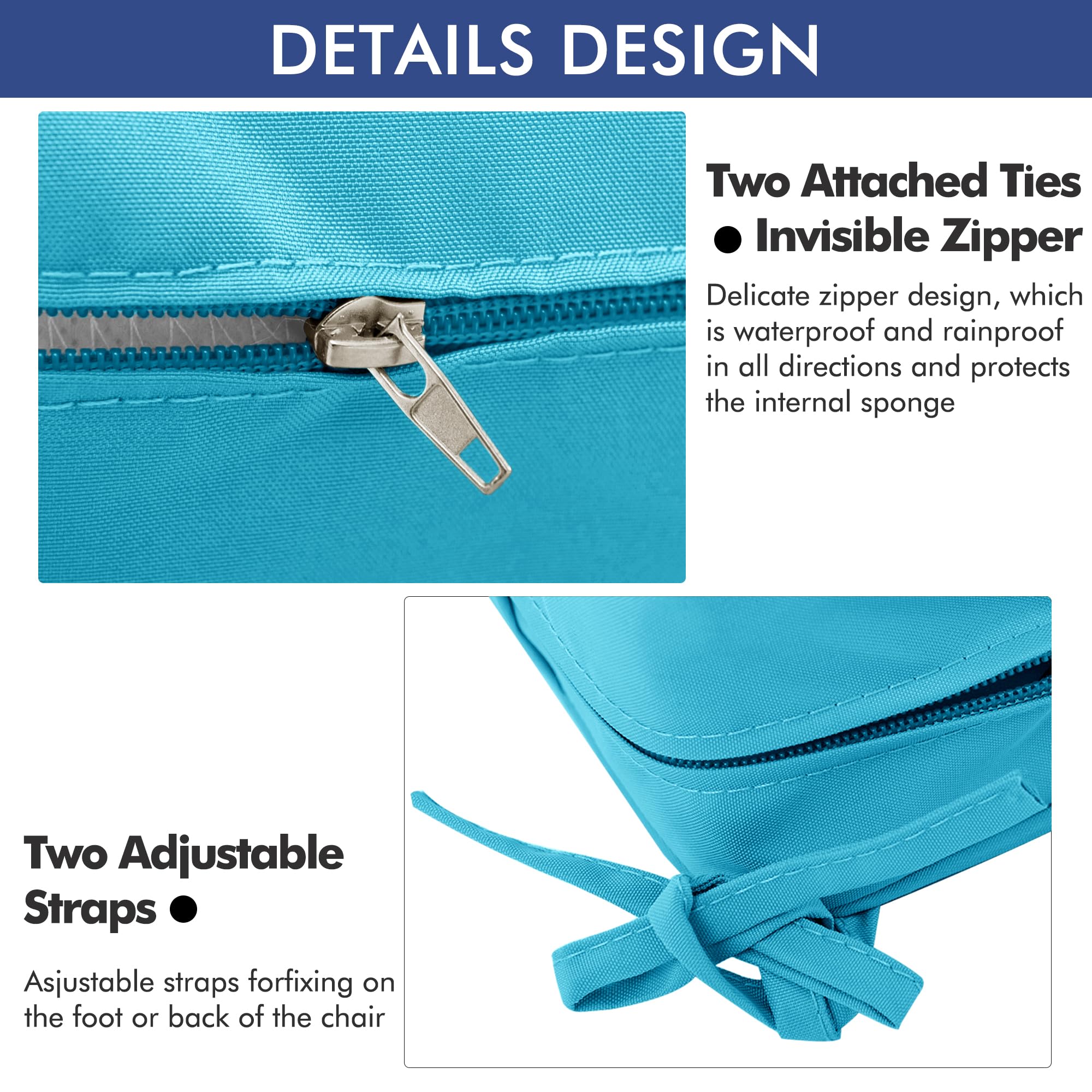 Comcaver packaging and contents showing set of two cushions ready to install