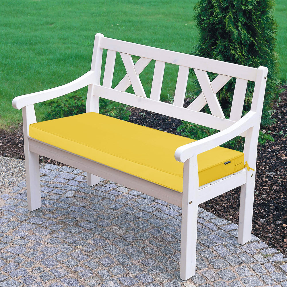 Comcaver single packaged bench cushion ready for delivery and use