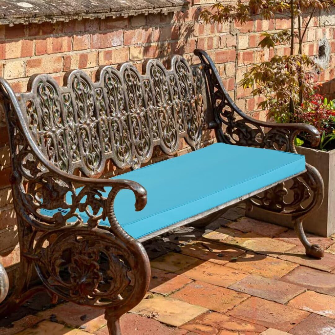 Comcaver cushion beside ruler showing accurate 45 x 18 x 3 inch scale