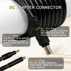 COMeap DC8020 converter closeup for Jackery models, ensures correct fit