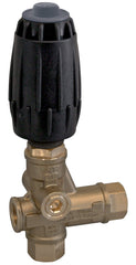 Comet VRT-3 front view showing knob and ports, improves pump protection