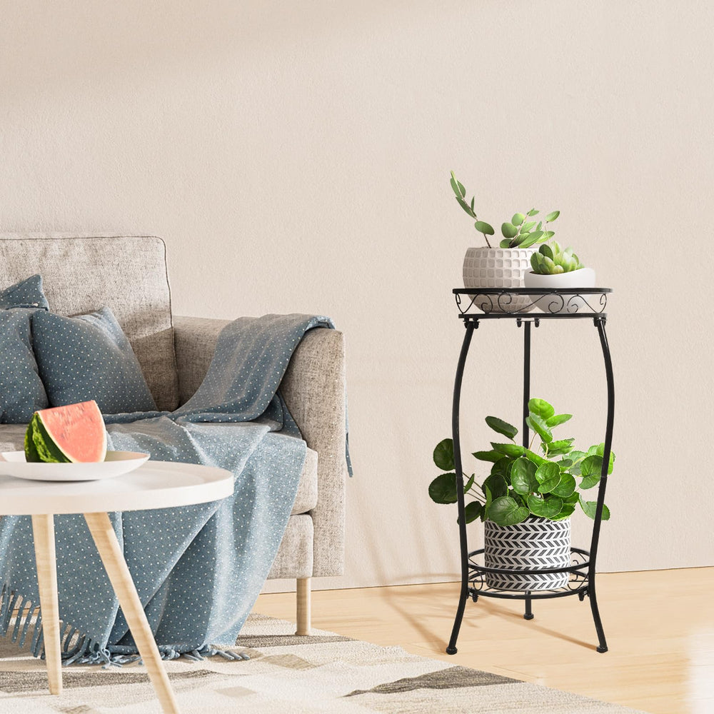 Cometofit top-tier round support detail showing secure pot placement