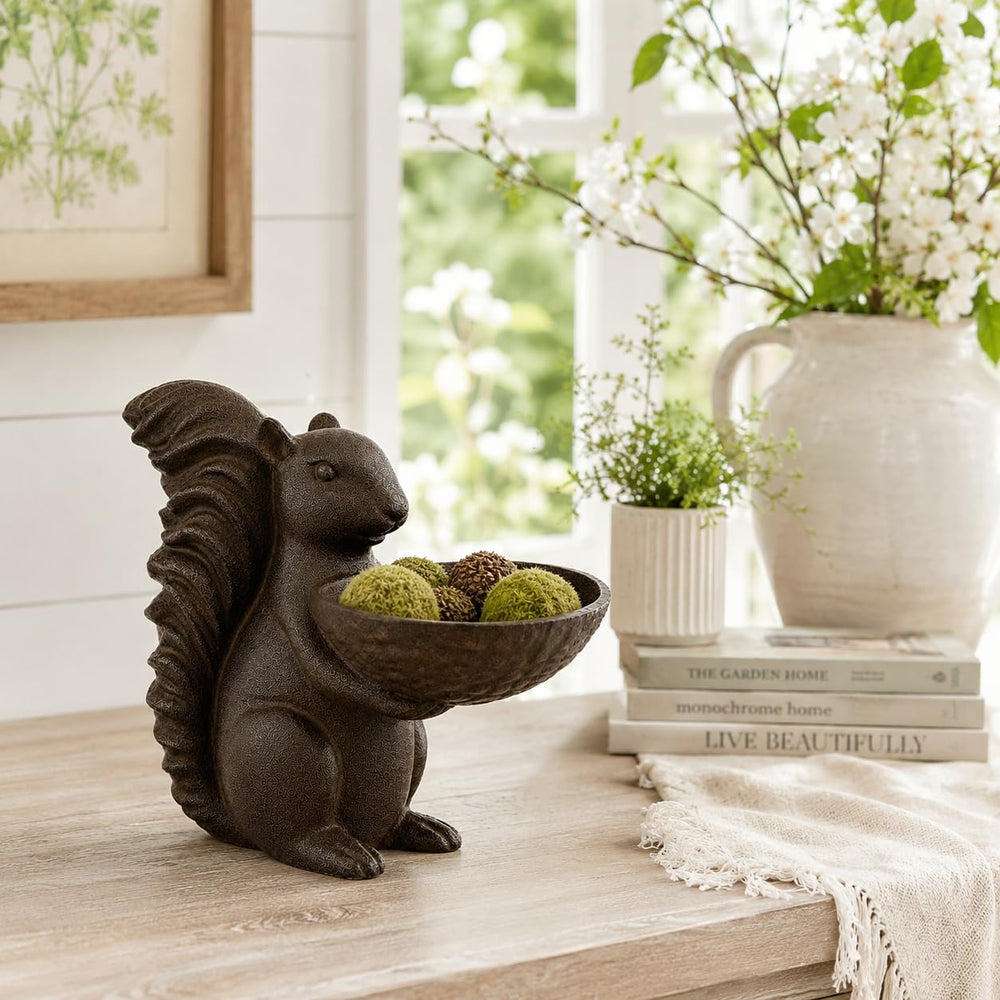 Comfy Hour close-up of acorn bowl highlighting useful shallow dish