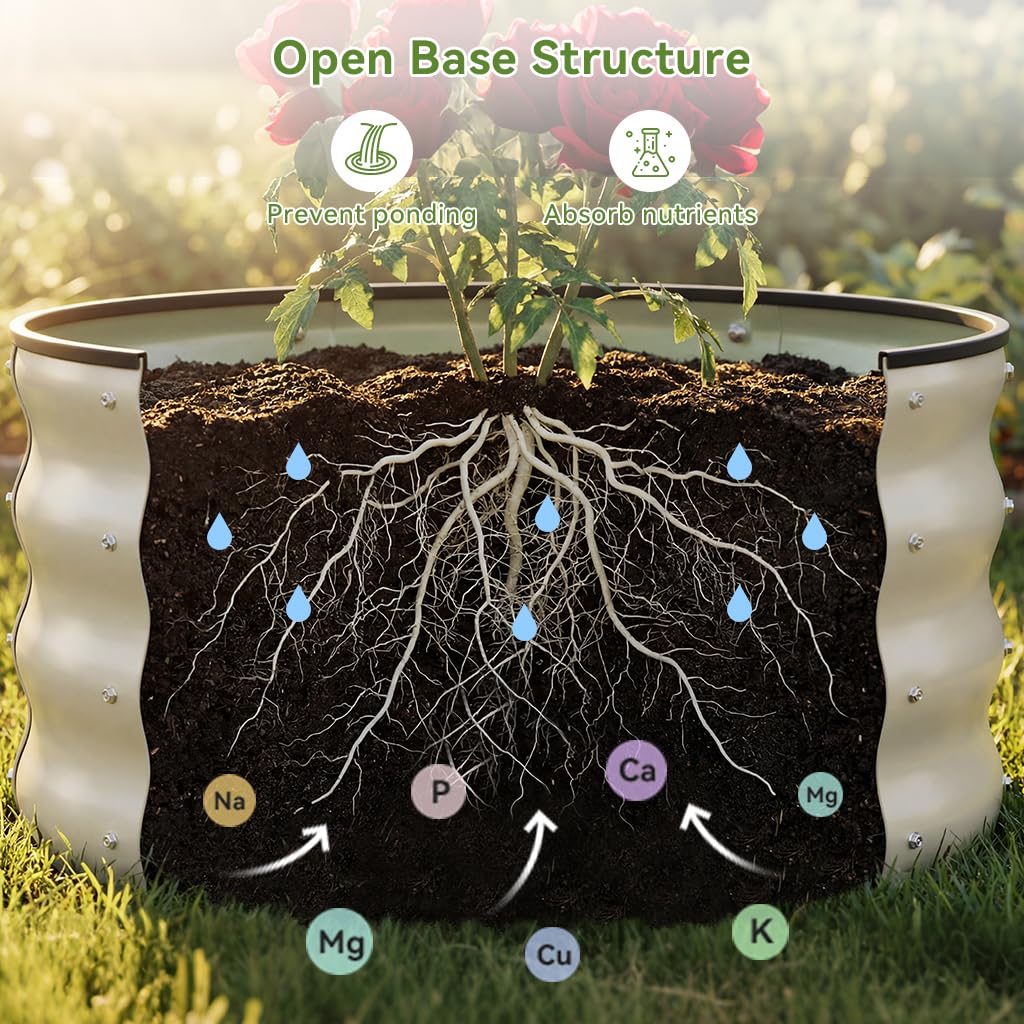 COMHOMA open bottom view demonstrating natural drainage and healthier roots