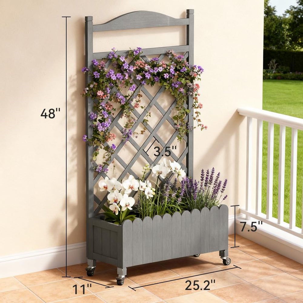 COMHOMA planter next to chair showing scale and proportion for balconies