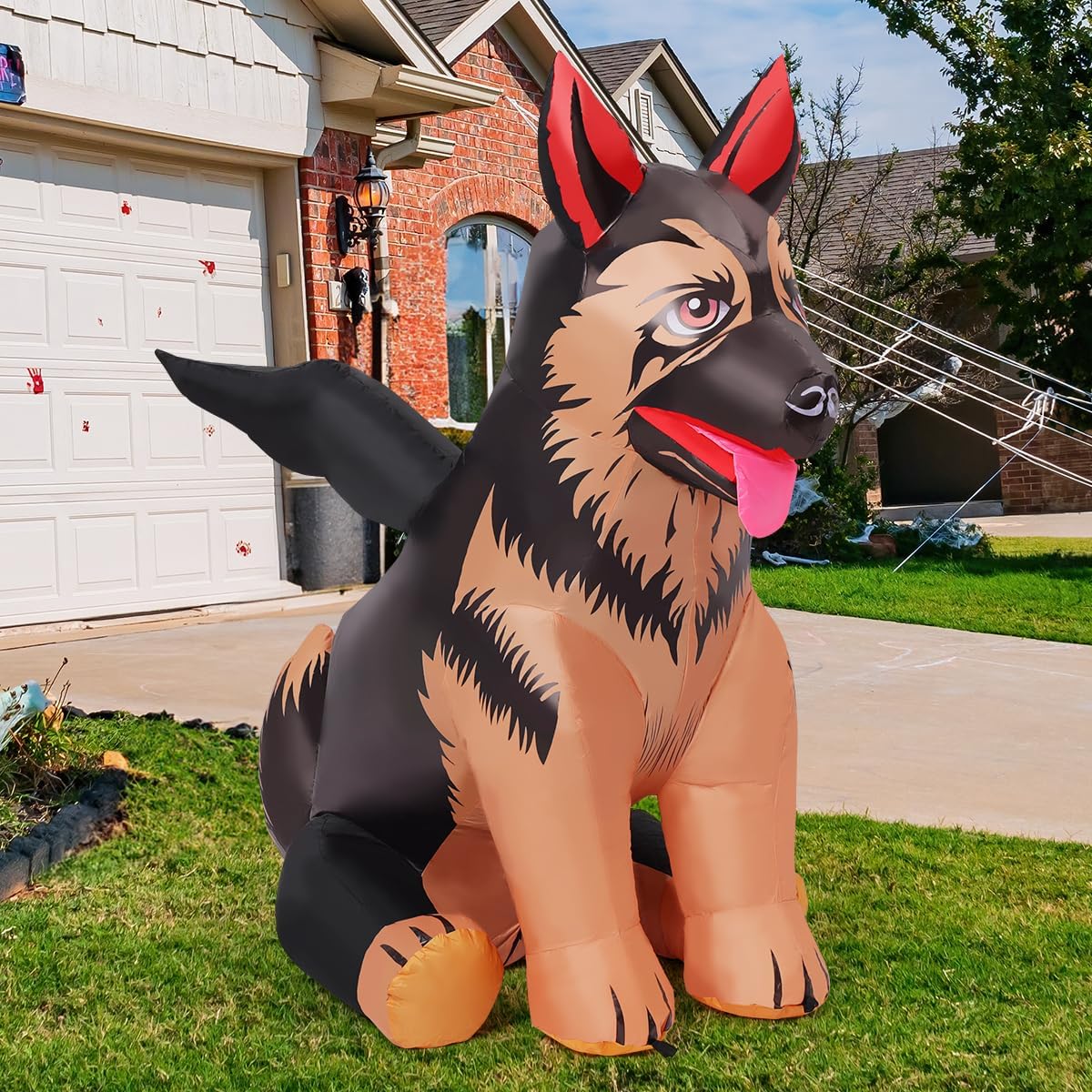 COMIN German Shepherd interior LED glow showing bright, energy-efficient illumination